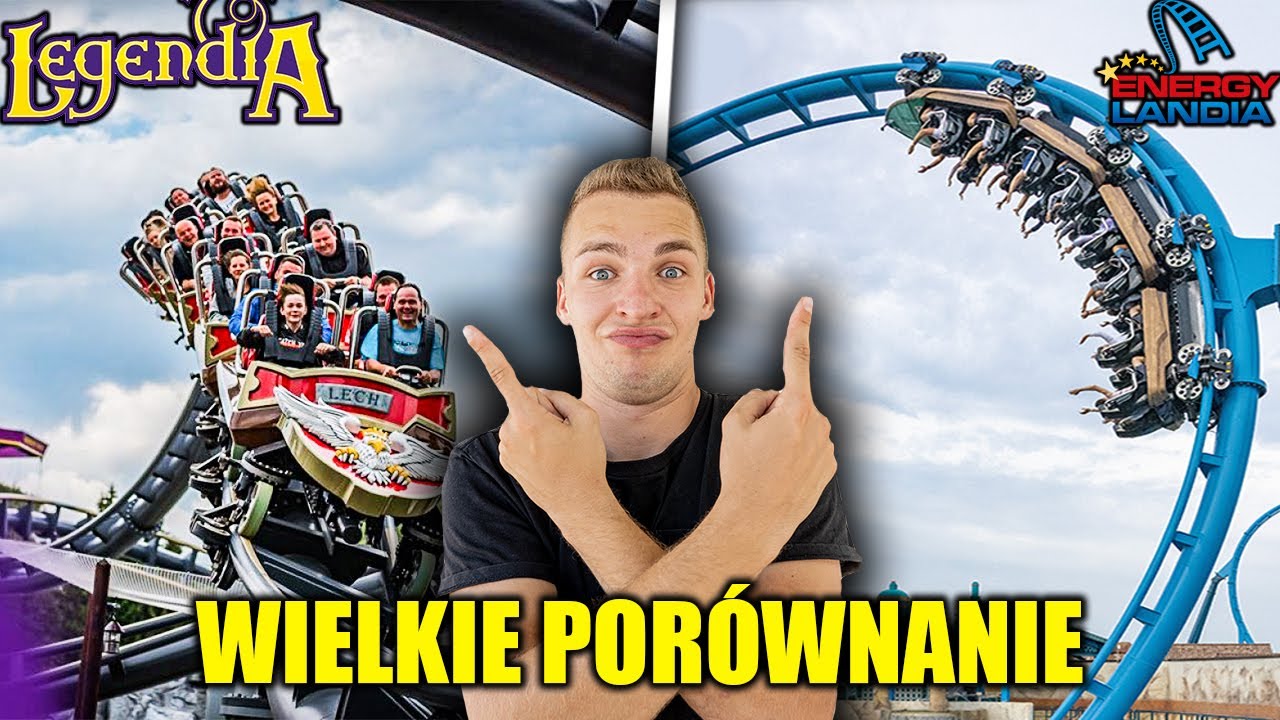 ABYSSUS VS LECH COASTER - WIELKIE PORÓWNANIE KOLEJEK - ENERGYLANDIA, LEGENDIA