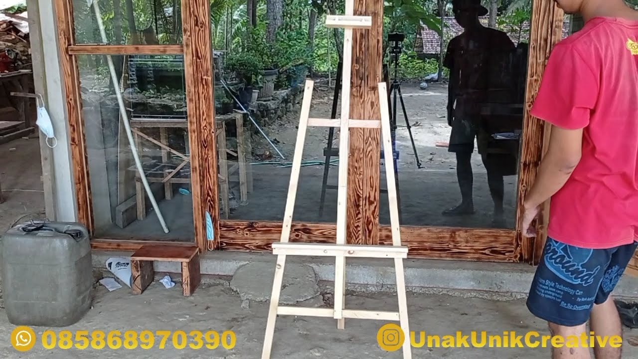 Membuat Stand figura / stand foto | standing Frame | tukang kayu | DIY