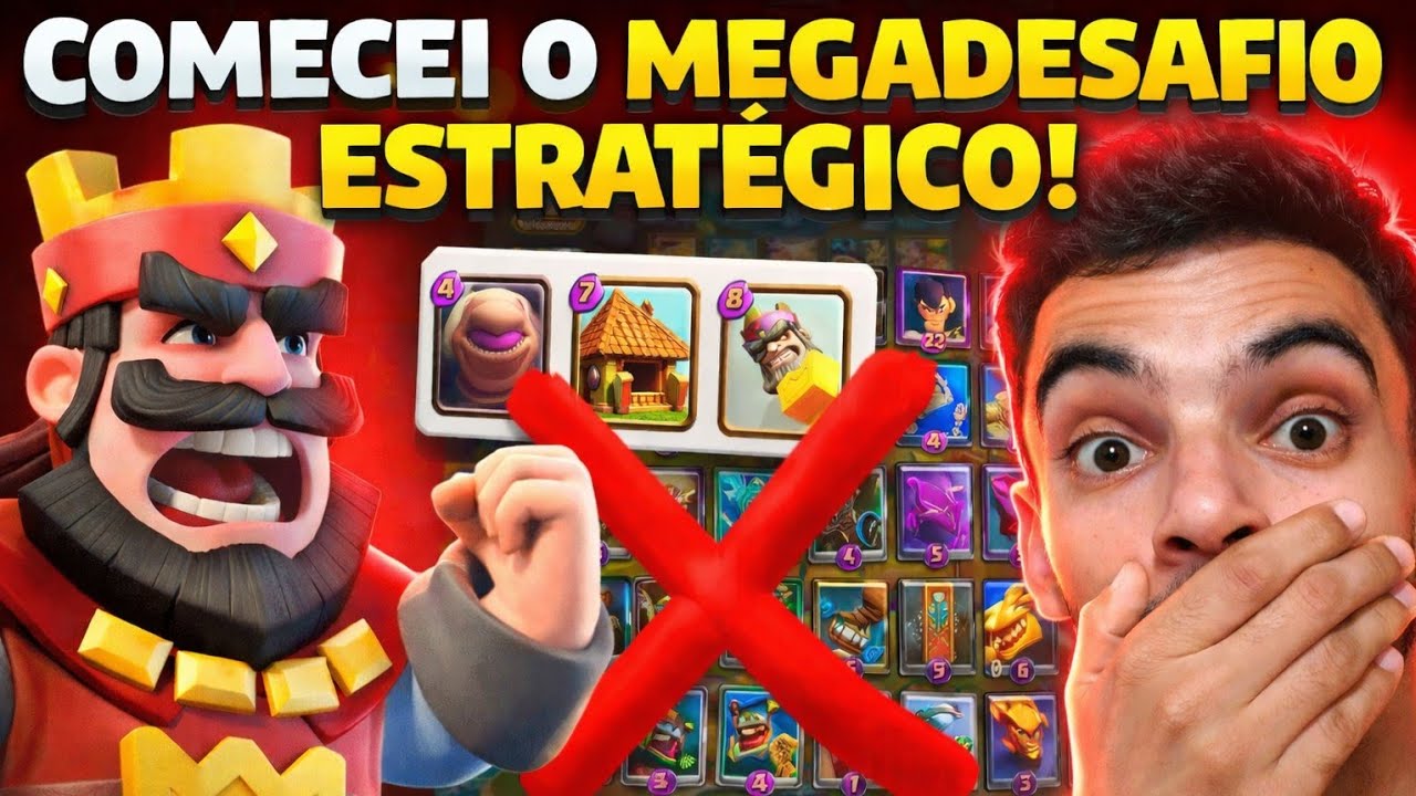 DEI O PRIMEIRO PASSO NO MEGADESAFIO ESTRATÉGICO (SEM ERROS)