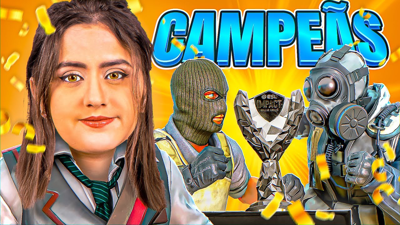 Realizei meu SONHO😭: CAMPEÃ MUNDIAL de CS2 - ESL IMPACT - Furia bizinha