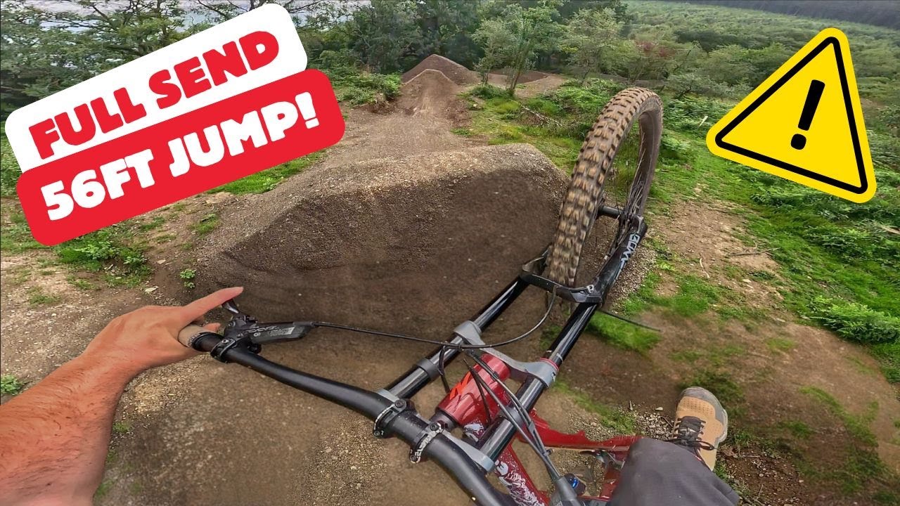 56FT GAP at BikePark Wales?! 🤯 | Hard Shoulder FULL SEND POV