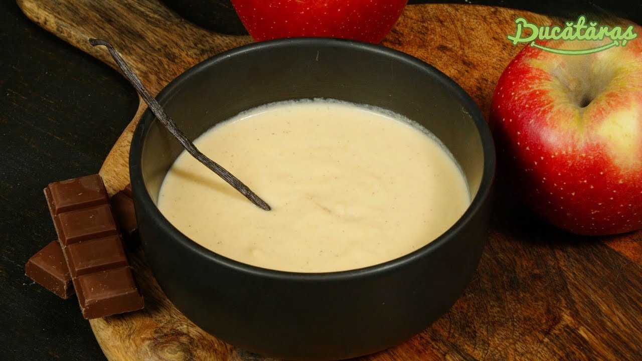 Invata sa faci un sos de vanilie rapid si simplu pentru deserturi delicioase