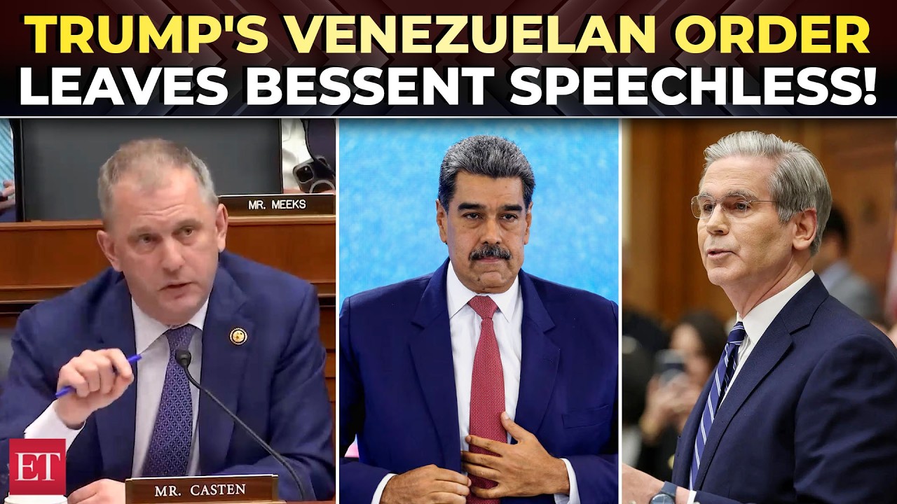 'What authority do you have?': Rep. Casten puts Bessent on the spot over captured Venezuelan assets