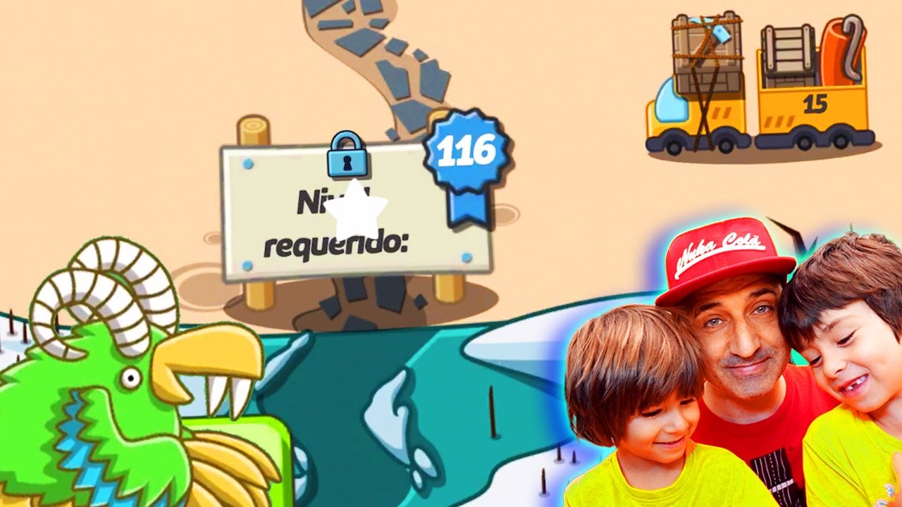 NUEVA ZONA de EXCAVACION nivel 116!! Crazy Dino Park con Dani y Evan