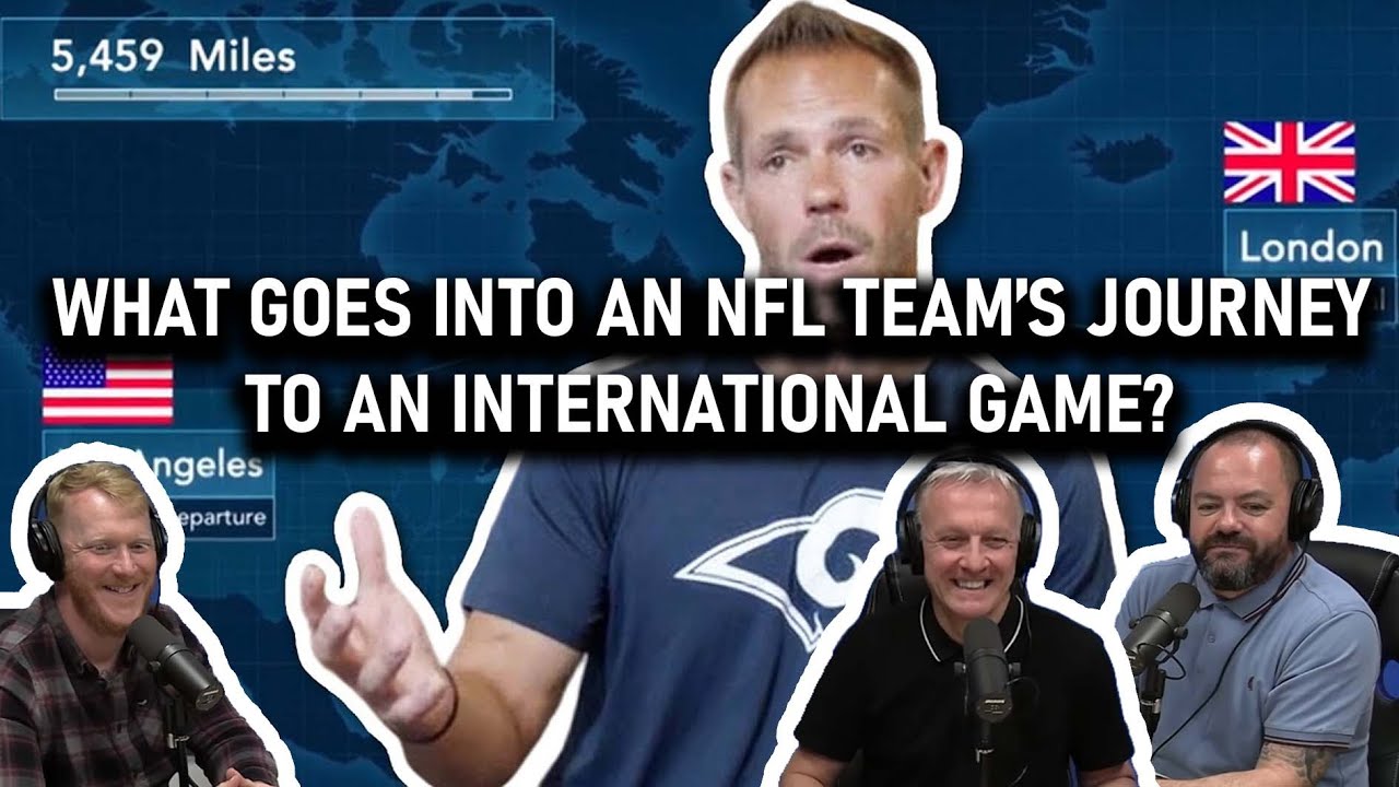 What Goes into an NFL Team’s Journey to an International Game? REACTION!! | OFFICE BLOKES REACT!!