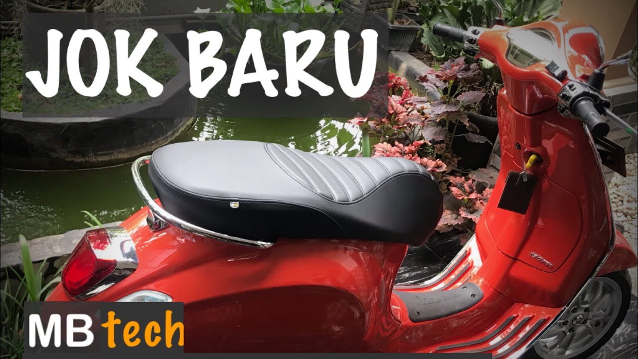 Ganti kulit jok Vespa matic MBtech calerra premium | Vespa primavera sprint#vespamatic#vespamodern