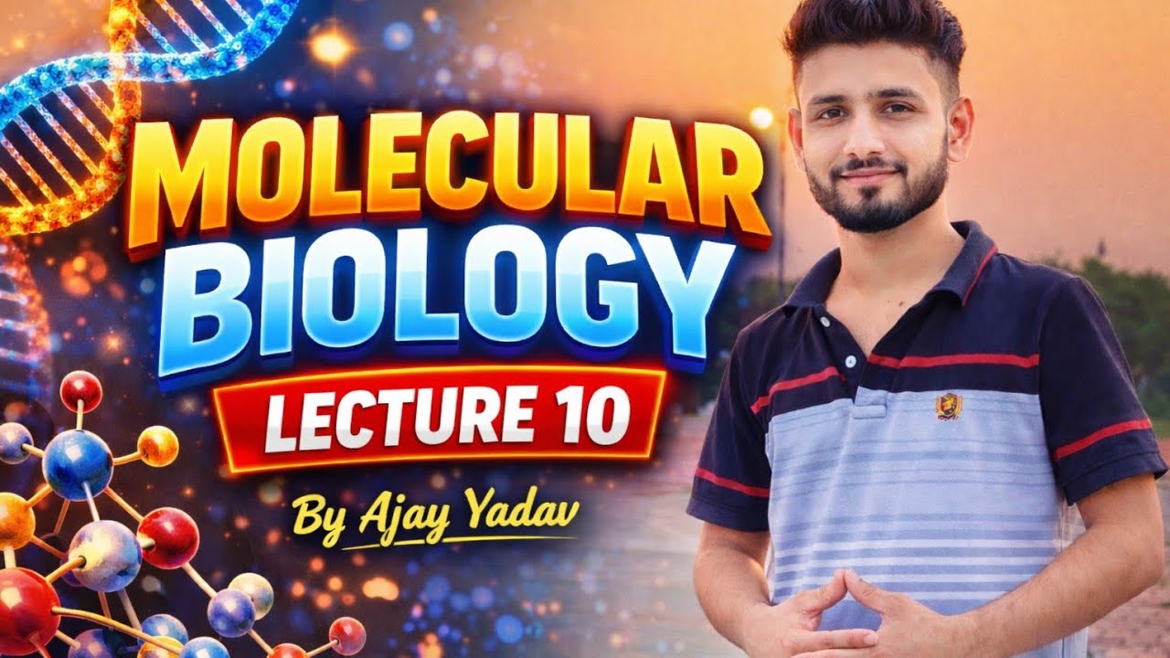 Prokaryotic Transcription Termination & Eukaryotic Transcription| Lecture 10 | CSIR NET / GATE / MSc