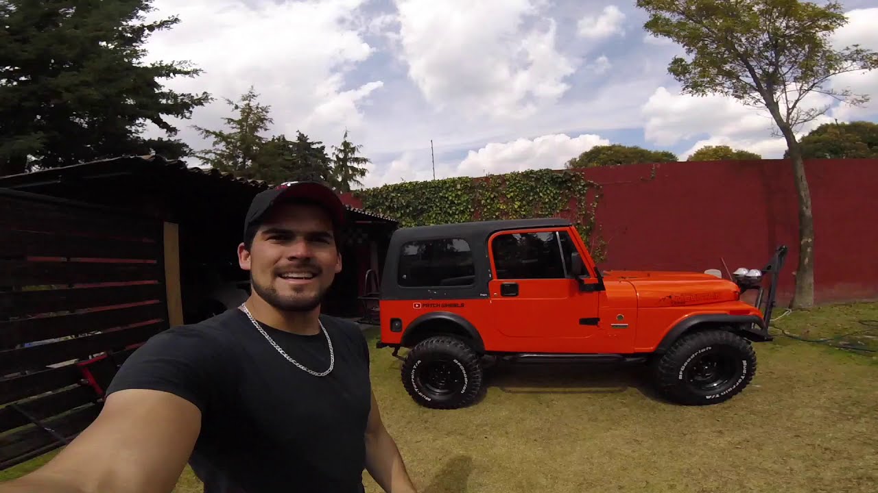 NUEVO TOLDO PARA EL JEEP CJ7 /// FATCH WHEELS