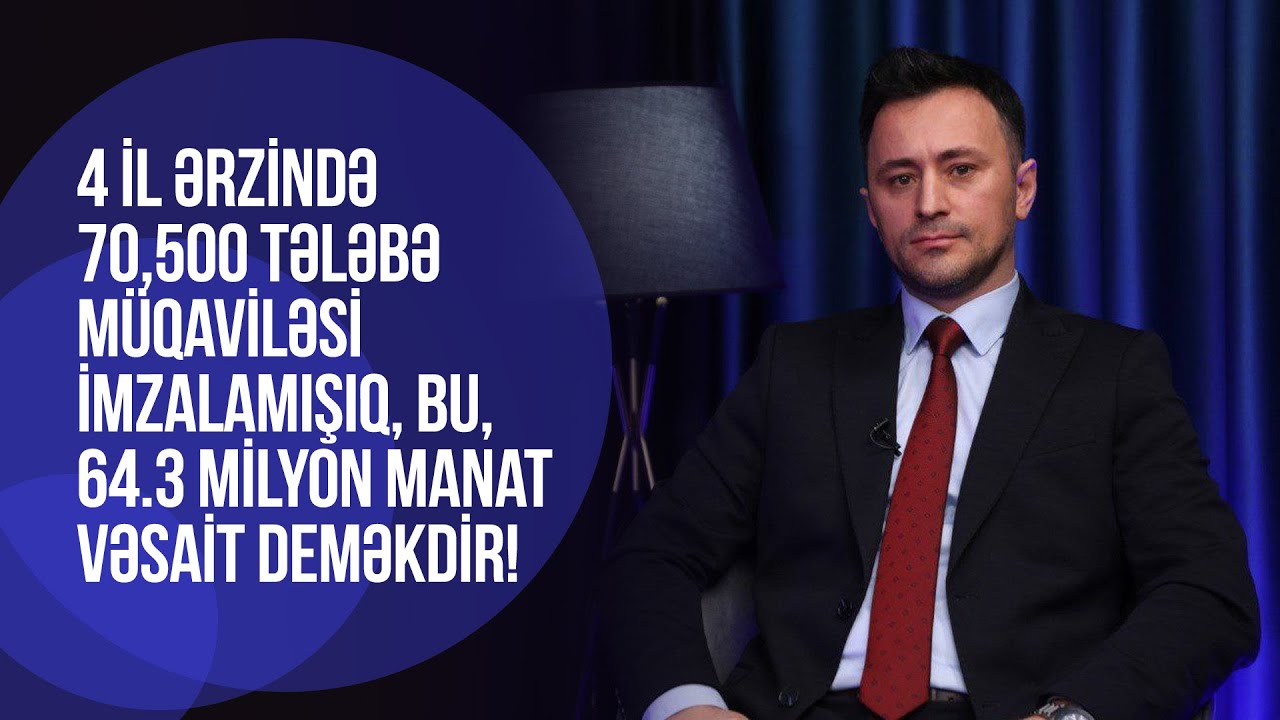 TTKF İdarə Heyətinin sədri Bəhruz Əzimov - Tələbə həyatı, tələbə kreditləri, kredit hekayələri