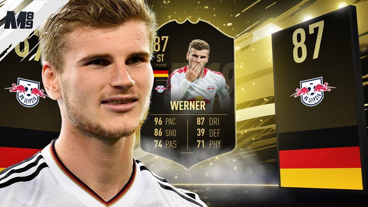 FIFA 19 TIF WERNER REVIEW | 87 TIF WERNER PLAYER REVIEW | FIFA 19 ULTIMATE TEAM