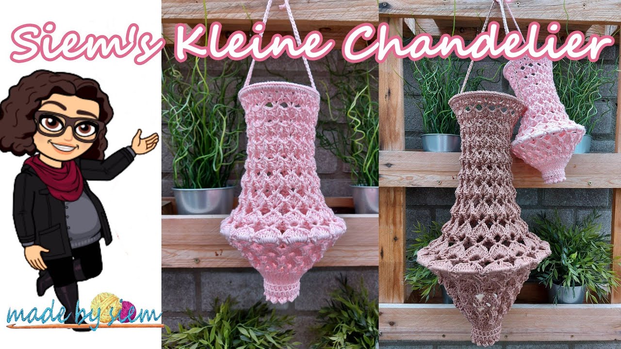 SIEM'S KLEINE CHANDELIER - HAKEN - TUTORIAL - NEDERLANDS - MADE BY SIEM