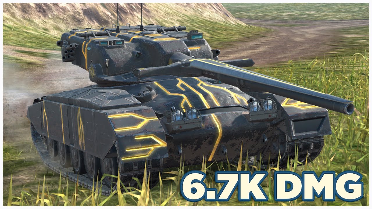 GSOR 1008 &bull; 6.7K DMG &bull; 5 KILLS &bull; WoT Blitz