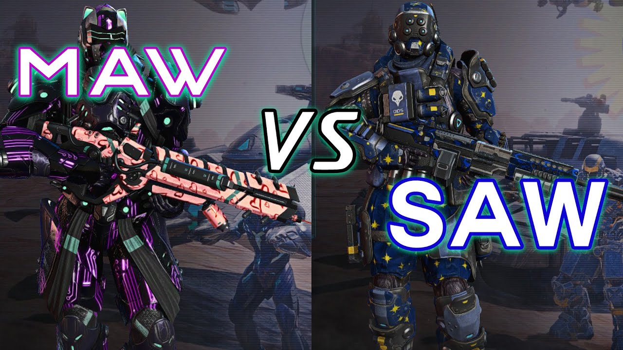 The MAW vs the SAW | Heavy Assault | PlanetSide 2 (short montage)
