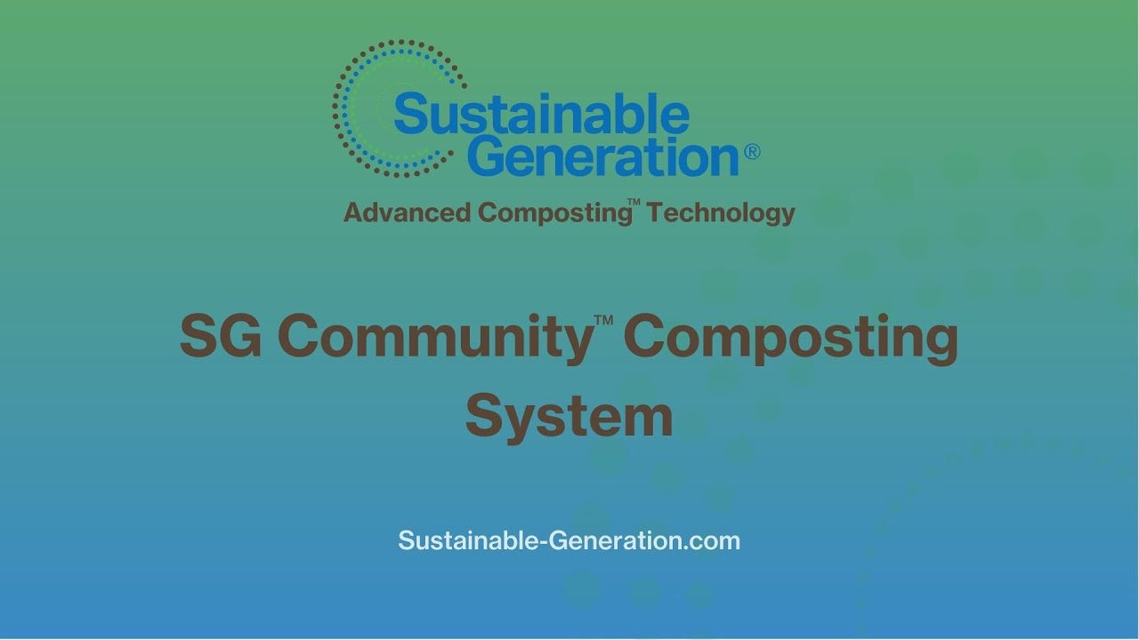 SG  Community Composting System