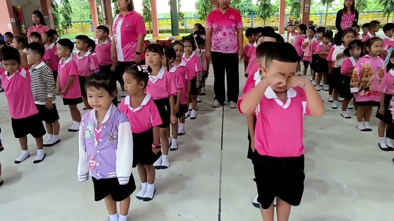 🥳ภาพบรรยากาศการเปิดภาคเรียนที่ 2 ปีการศึกษา 2567 ของโรงเรียนอนุบาลองค์การบริหารส่วนตำบลพนานิคม👧🧒🏫