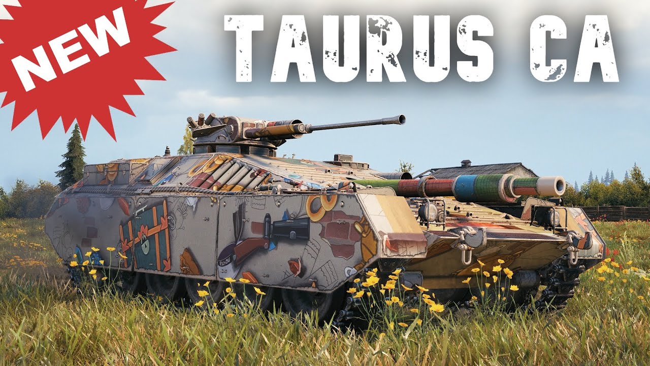 World of Tanks Taurus CA - New British Tank Destroyer