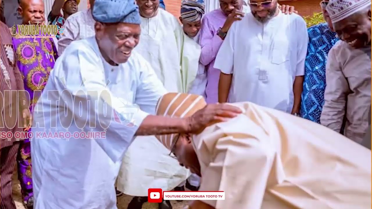 Nnkan nla! E gbo idi ti Adeleke fi s'abewo si Bisi Akande ati ohun ti won jo so