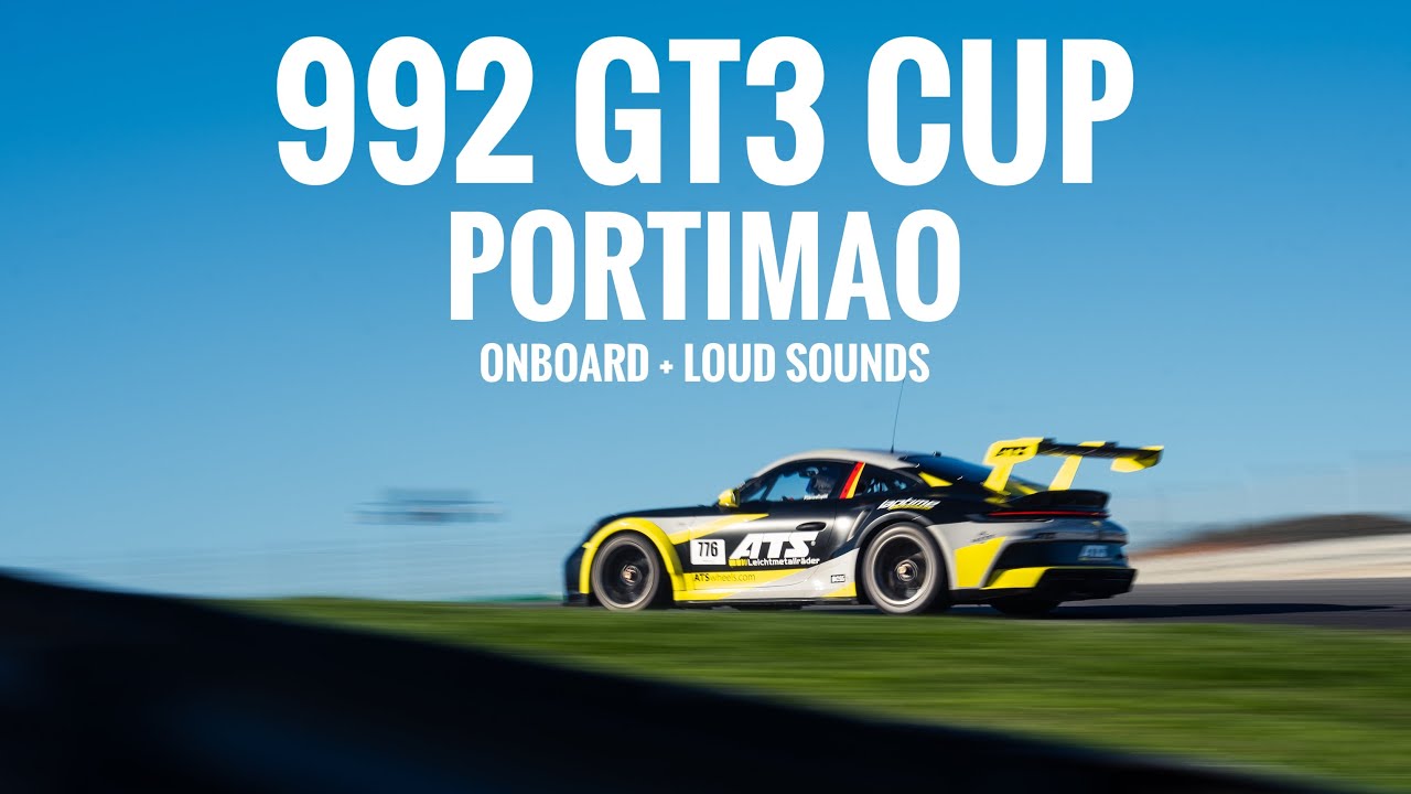 Porsche 992 GT3 Cup | Loud Sounds + Onboard Portimao | 1:45,5 | Alex Hardt