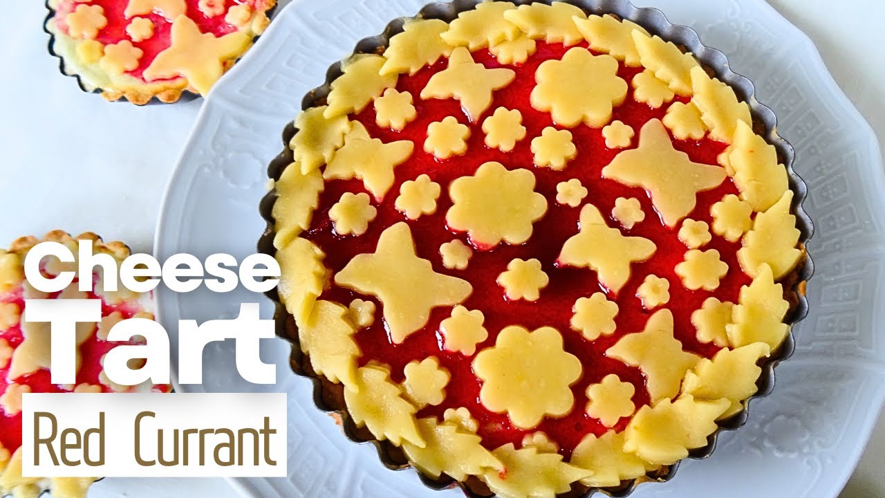 Red Currant Cheese Tart/Easy and Healthy Cottage Tart/Easy Recipe/Cottage Cheese Pie