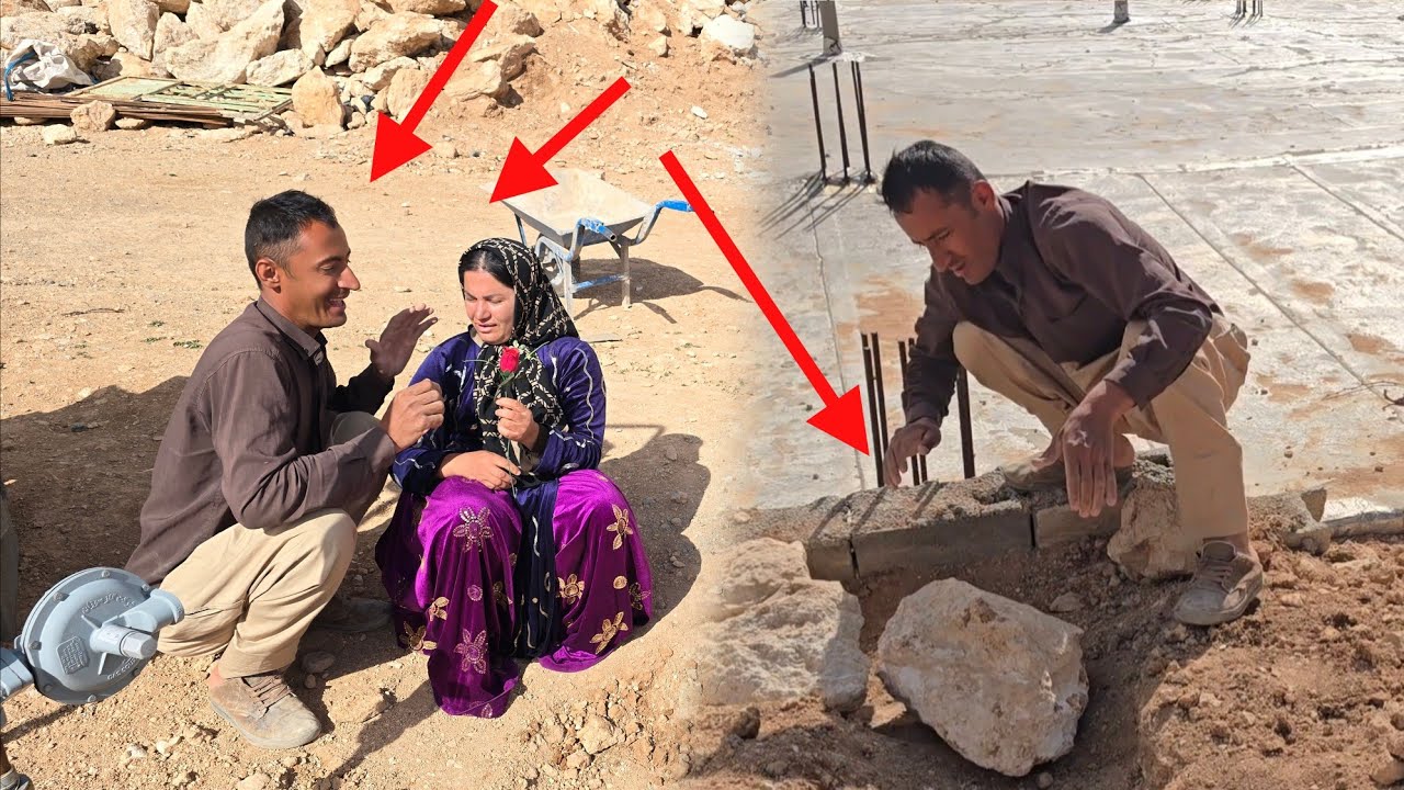 Continuing life and building houses during wars