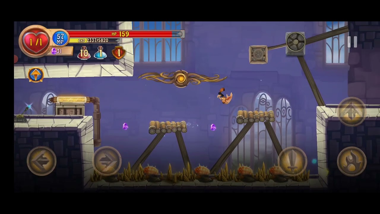 Control Center. Fin & Ancient Mystery platformer. Gameplay. Walkthrough. Level 9.