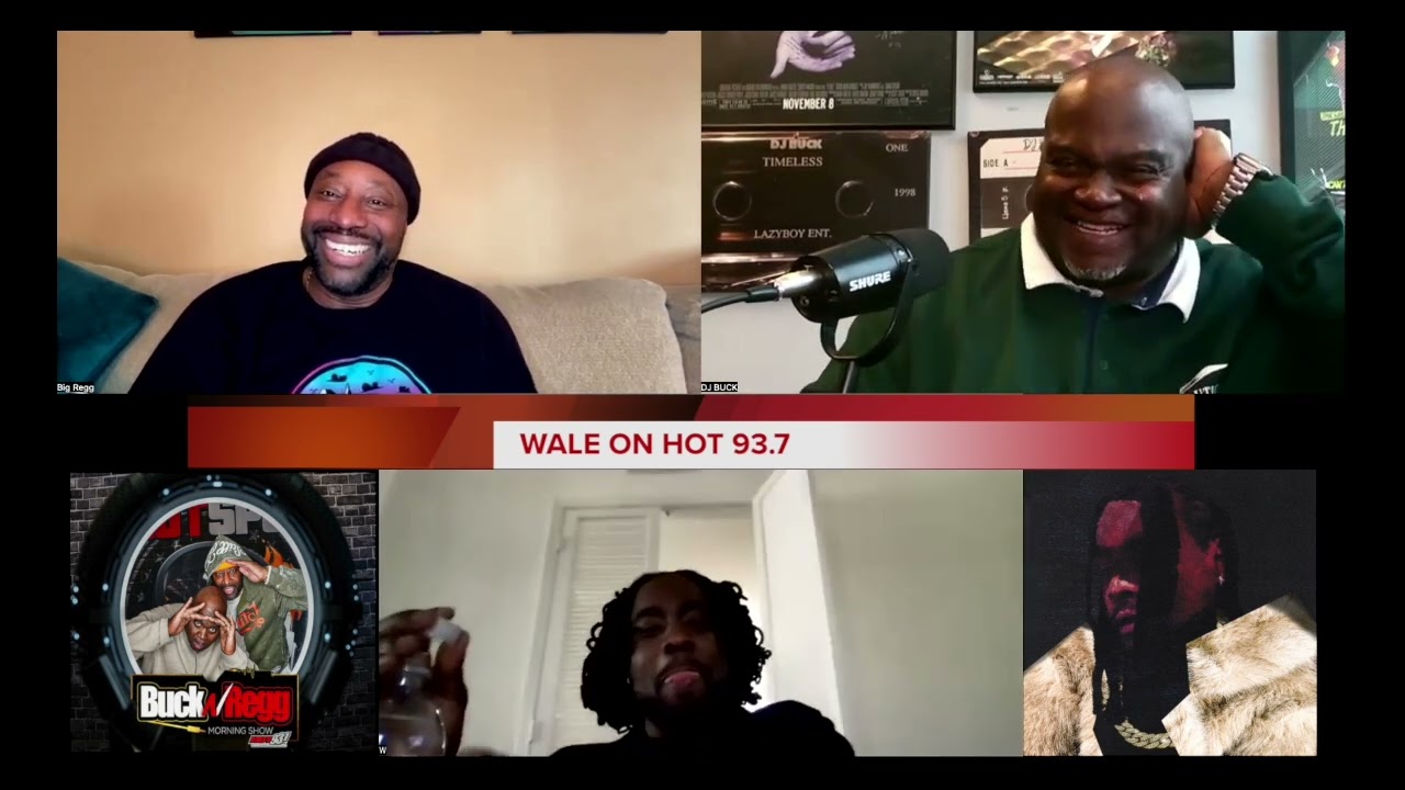 Wale with Buck n Regg on Hot 93.7