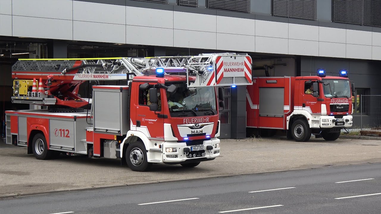 [Neue DLA(K) 23/12] 2x L&ouml;schzug & PTLF 4000 der Berufsfeuerwehr Mannheim Feuerwache Nord