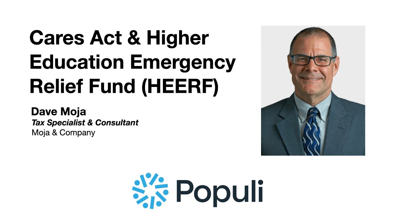 Cares Act & HEERF: Guidance for Small Colleges