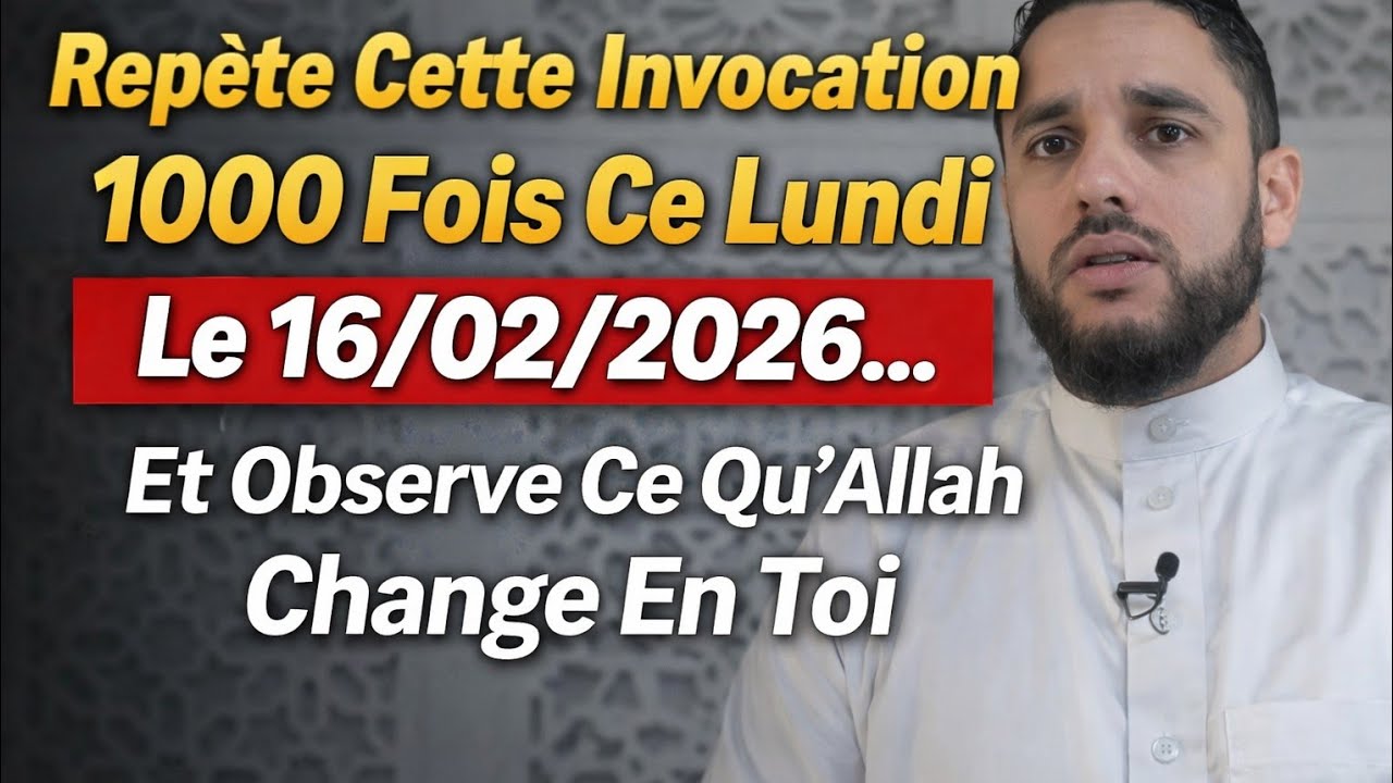 Ce Lundi 16/02/2026, Répète 
