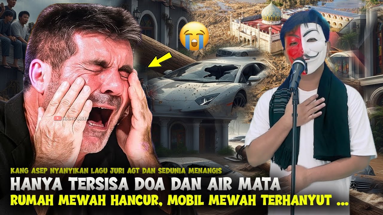 Banjir Sumatera – Hanya Doa dan Air Mata❗LAGU DARI KANG ASEP Membuat Juri AGT Seluruh Dunia Menangis