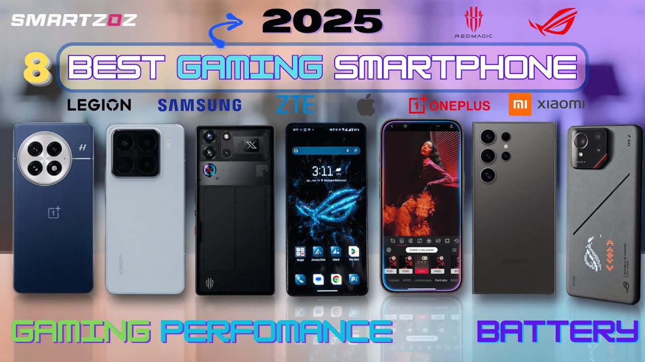 8 Best Gaming Smartphones of 2025 to Buy⚡ | BEAST Phones for Ultimate Gamers 🎮
