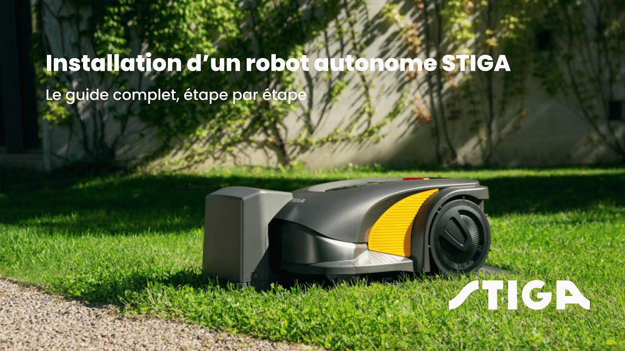 Tutoriel | Installation d'un robot tondeuse sans câble STIGA (pas-à-pas)