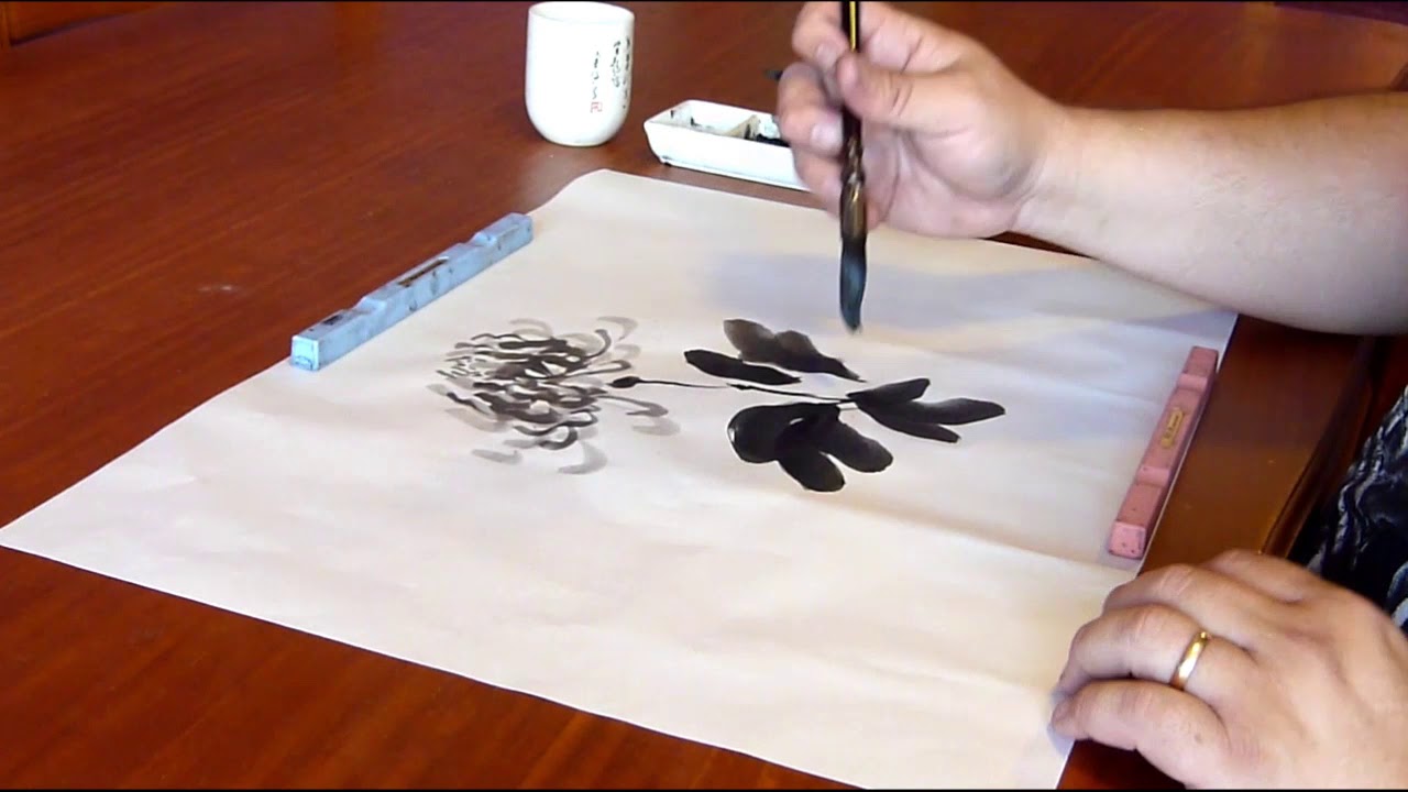 Sumi-e del sur, Crisantemo