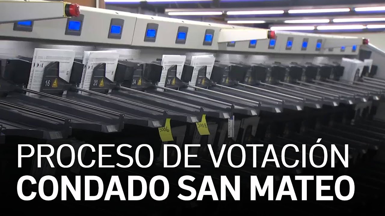 Muestran proceso de votación al público en condado de San Mateo