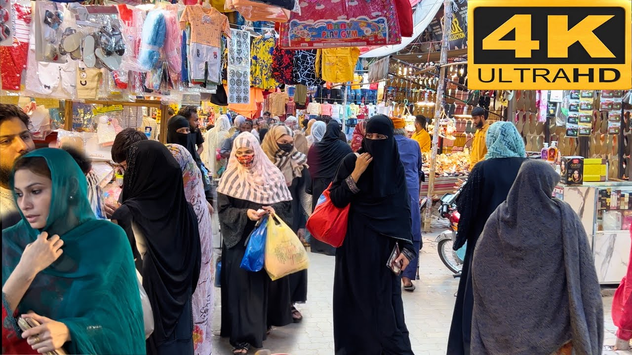 The Baghbanpura Bazar Of Lahore &sbquo;Pakistan's (Fullhd) City Walking In Lahore Baghbanpura Bazar