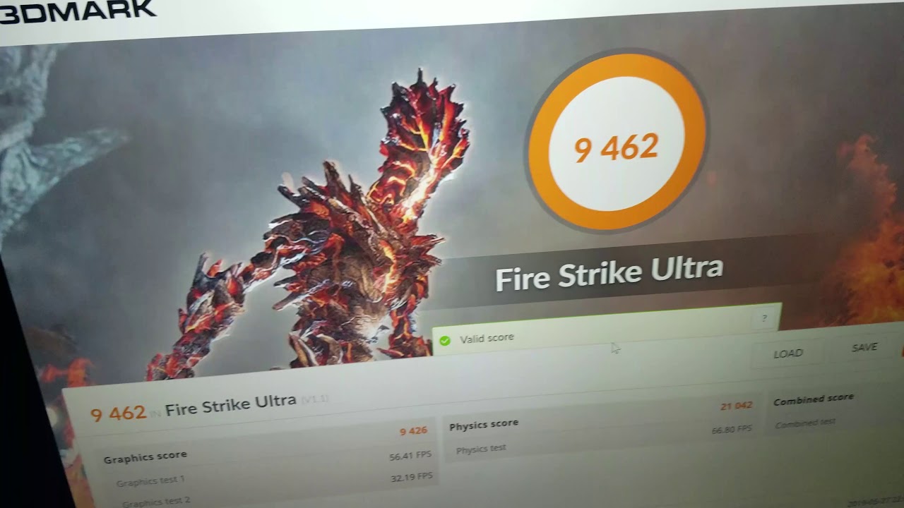 Fire Strike Ultra Score 2080ti