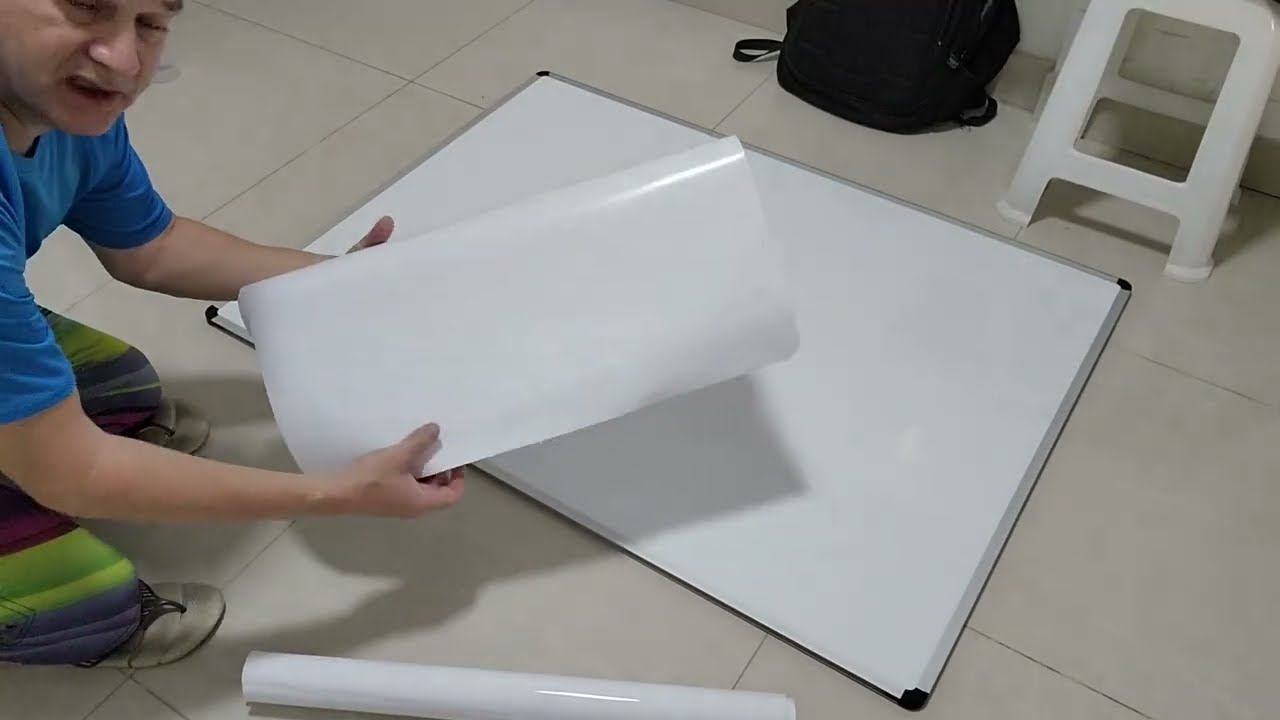 OpenBox - Lousa Branca Adesiva - Com Revitalizar Seu Quadro Branco.
