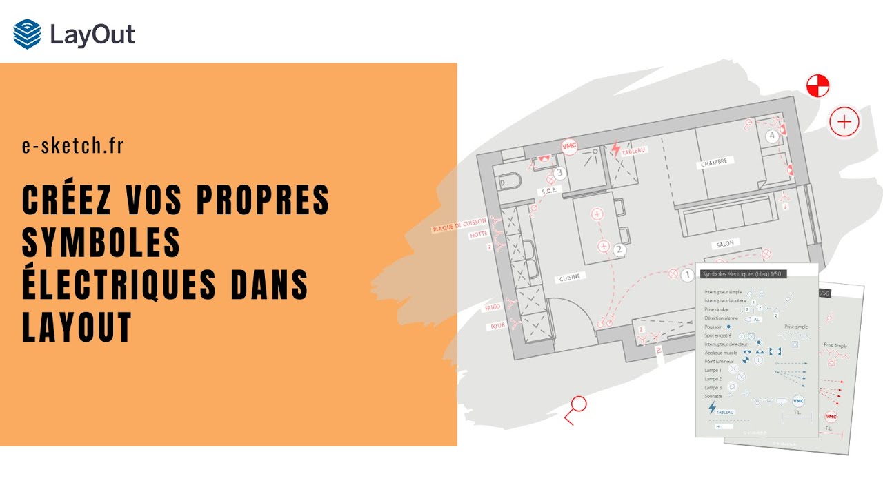 Comment créer vos propres symboles électriques dans Layout SketchUp ?