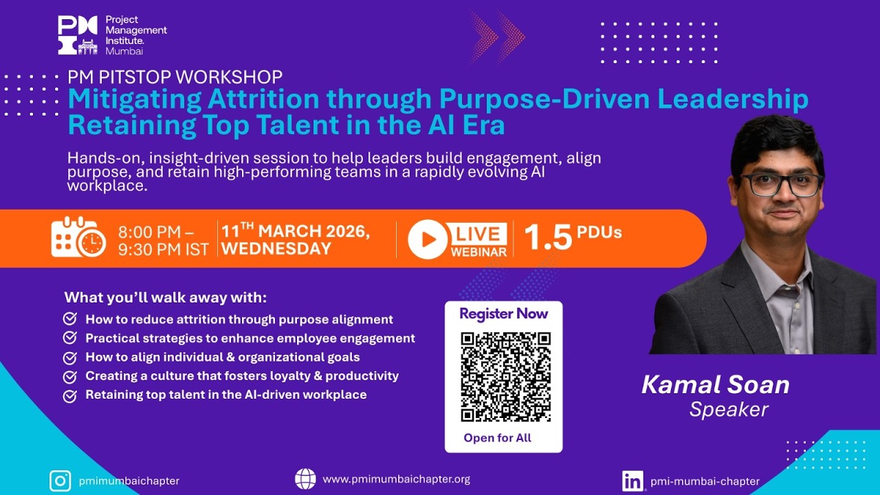 Virtual PM PITSTOP on 11th March 2026 by Mr. Kamal Soan