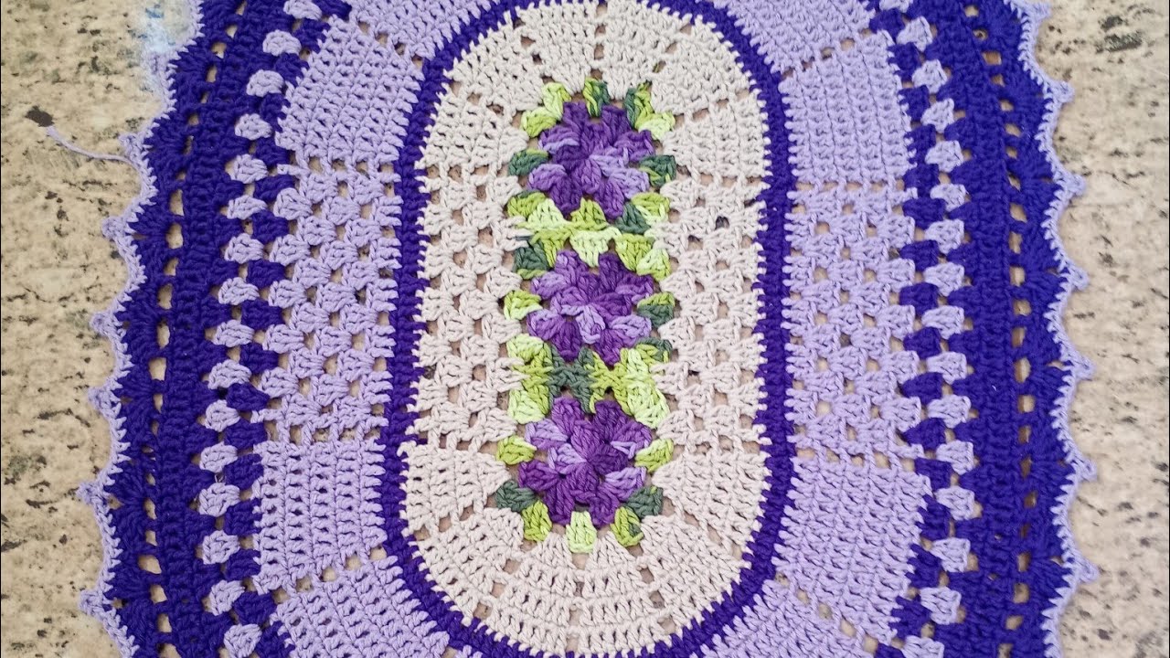 # tapete Vanda  simples para iniciantes (passo a passo)
