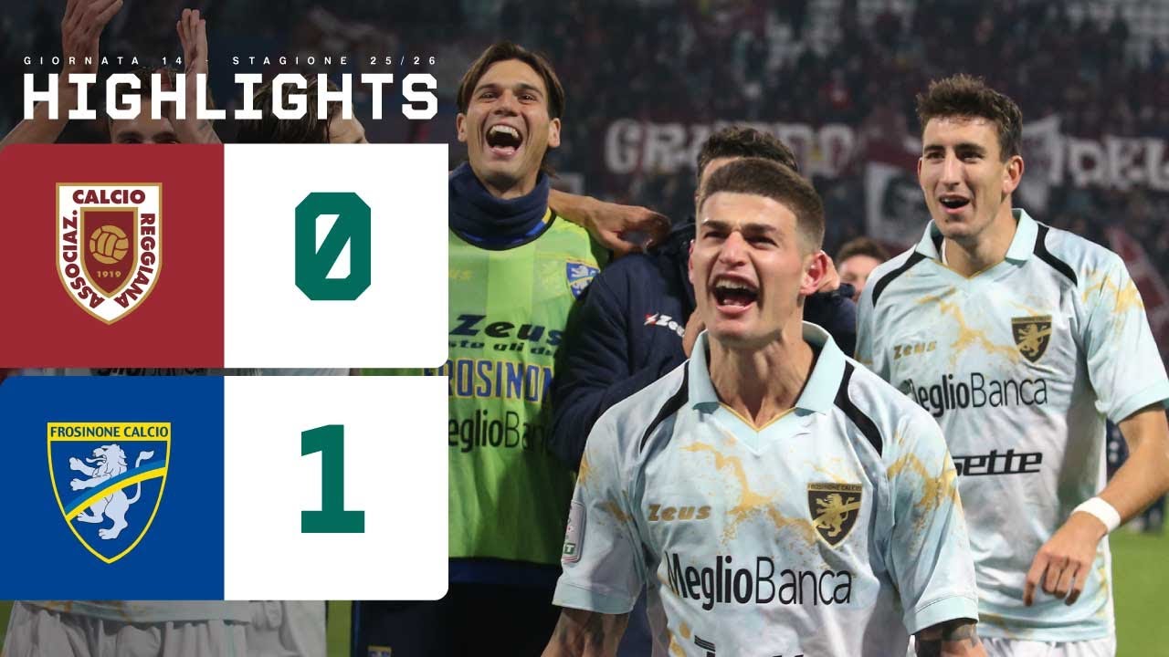 Reggiana-Frosinone 0-1 | Il LEONE scala la classifica | HIGHLIGHTS Serie BKT