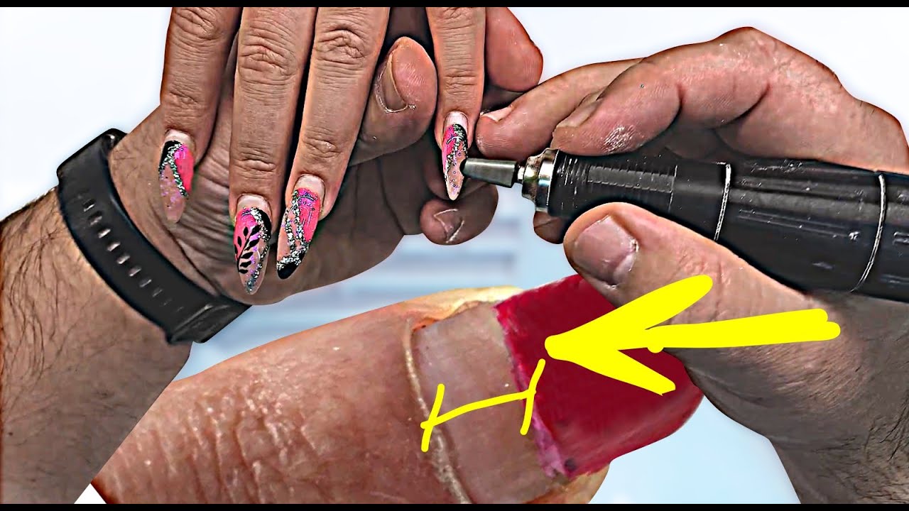 Exclusive Full Video Of Russian Nail Worker Andrew Teddy Bear Of Filling 2 Months Last Gel Nails