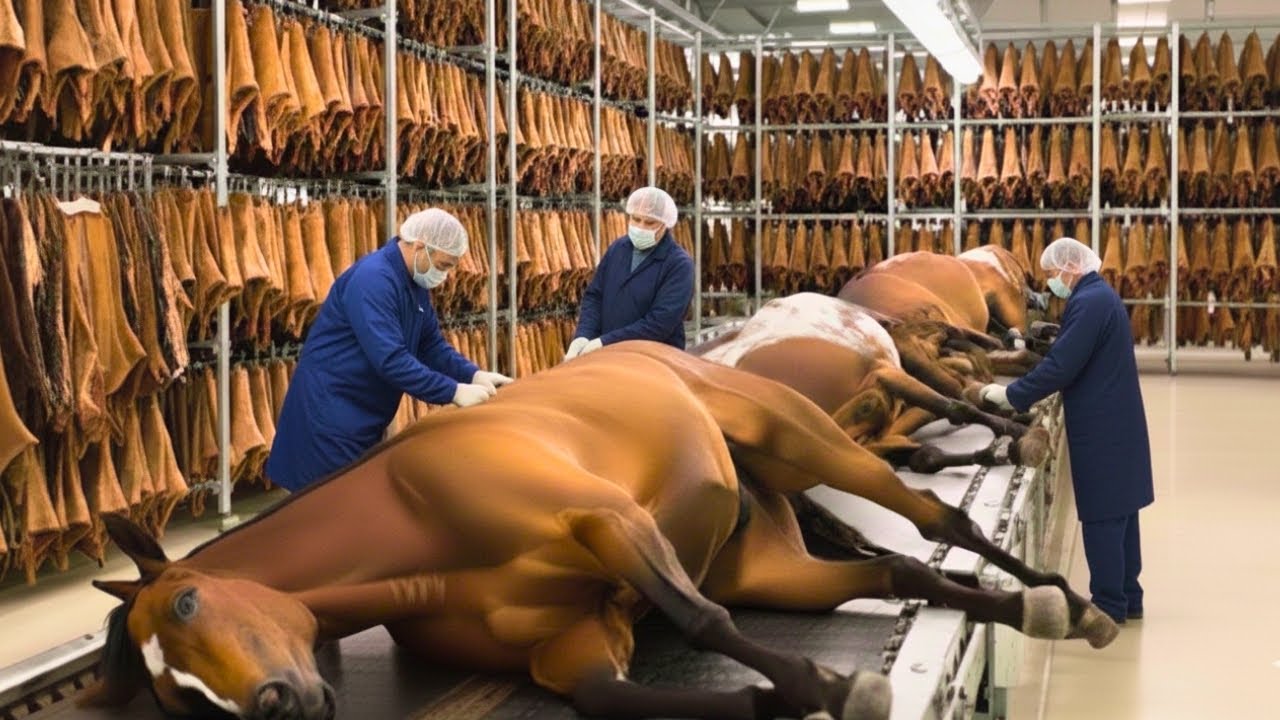 Inside the Horse Leather Factory &ndash; How Horse Skin Turns Into Million Dollar Luxury Goods