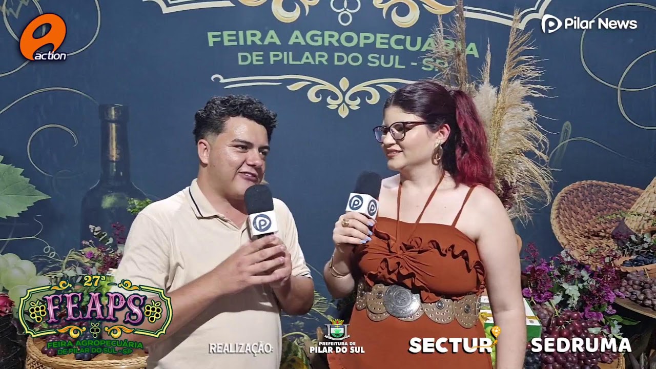 Abertura oficial da 27ª FEAPS 2026 de Pilar do Sul - SP