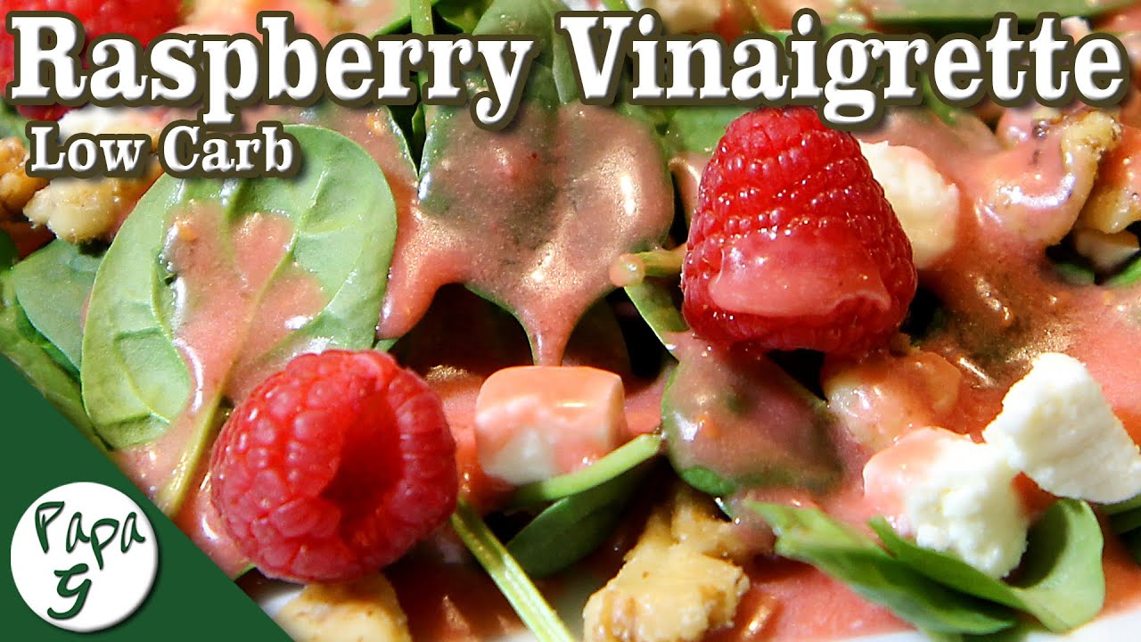 Raspberry Vinaigrette Salad Dressing – Low Carb Keto Recipe │ Saucy Sunday