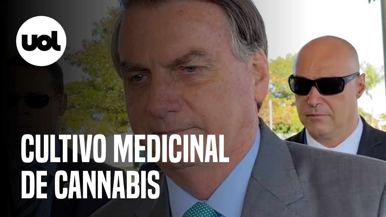 Bolsonaro comenta PL399, do cultivo medicinal de Cannabis: 