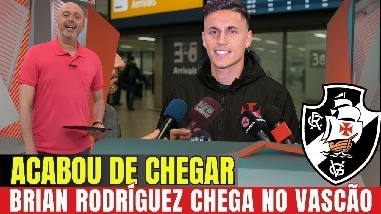 BRIAN RODRÍGUEZ FALA: primeira entrevista como jogador do VASCO empolga a torcida |notícias do Vasco