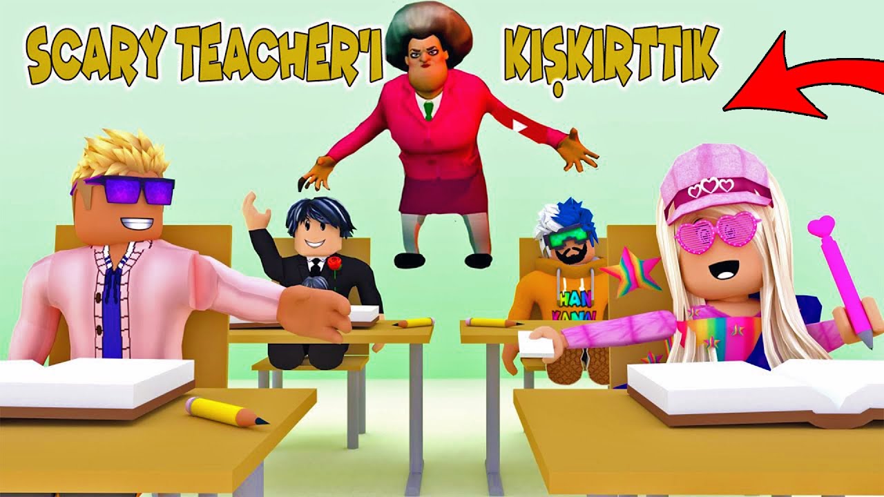😱KORKUNÇ ÖĞRETMENİ KIŞKIRTTIK !💔[ SCARY TEACHER HİKAYESİ ] |ROBLOX ADOPT ME !