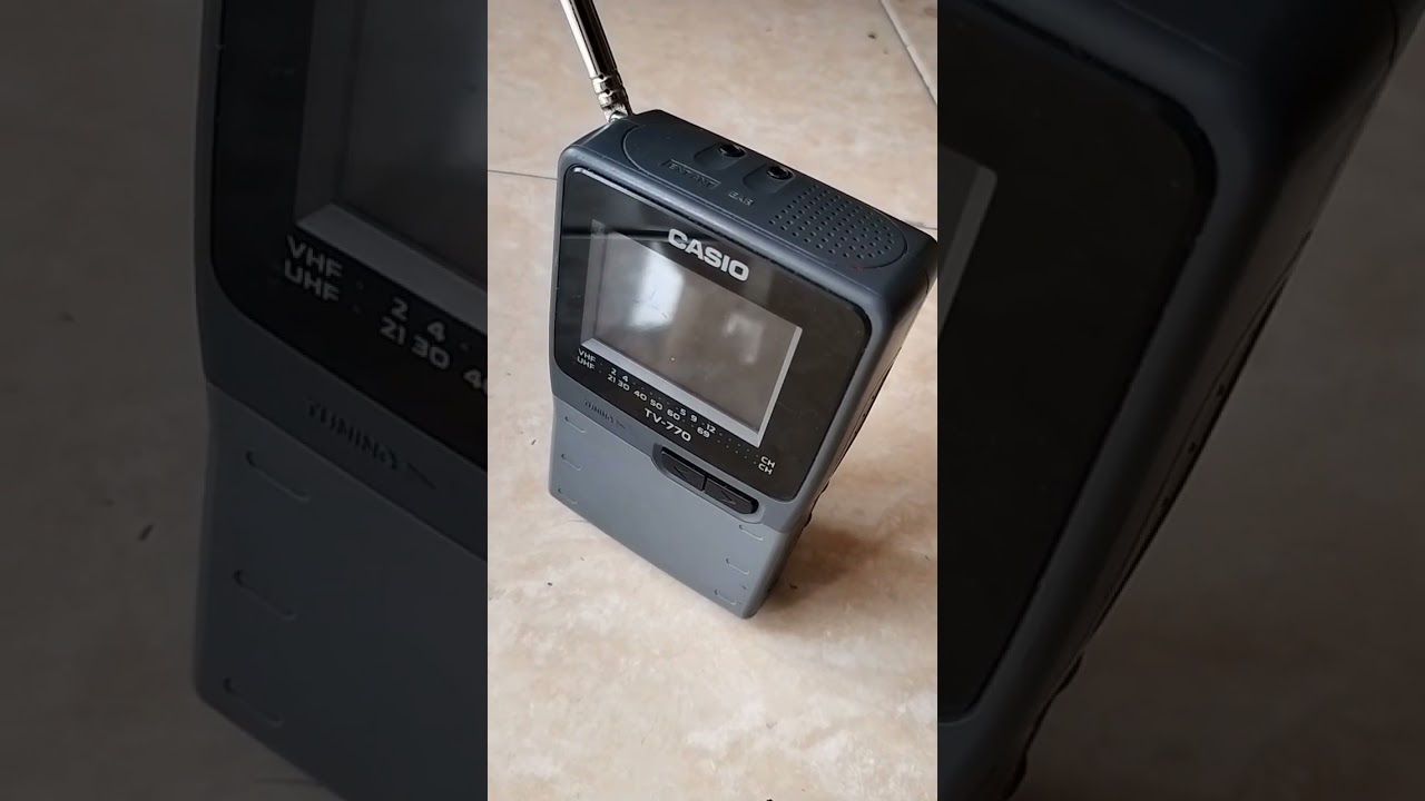 Casio TV-770C TV Portable - Retail Maut