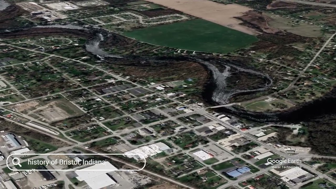 The history of Bristol, Indiana